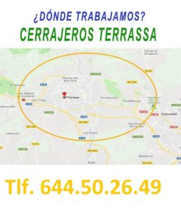 ¿ en que zonas de terrassa trabajamos ?